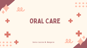 Oral Care