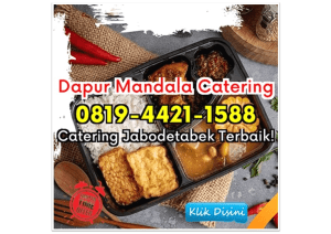 TERMURAH! HP 0819-4421-1588 Catering Nasi Liwet Depok Tapos Dapur Mandala