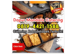 TERMURAH! HP 0819-4421-1588 Catering Nasi Tumpeng Depok Cimanggis Dapur Mandala