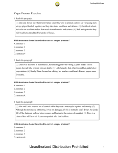 Vague-Pronoun-Exercise