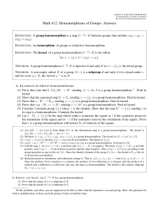 Homomorphism-ANSWERS